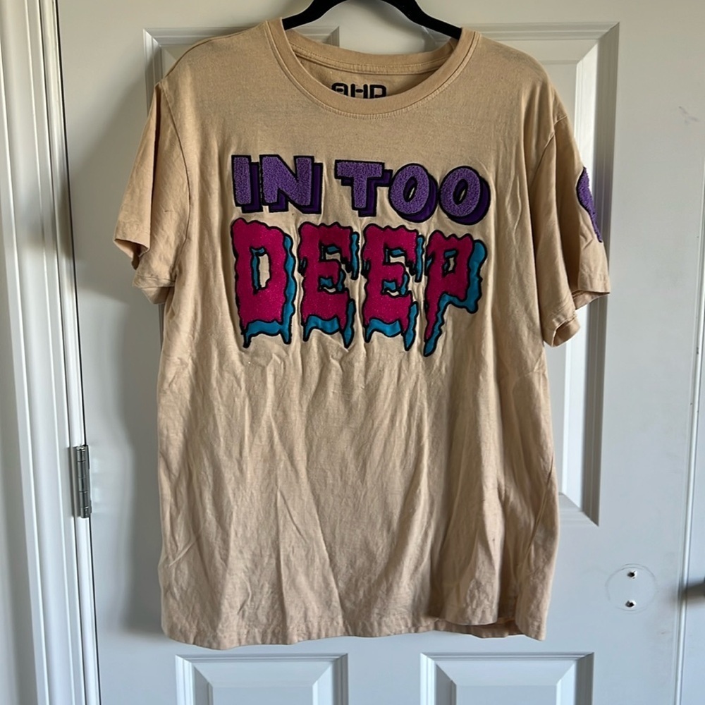 Another Hype Piece In Too Deep T-shirt Size XL